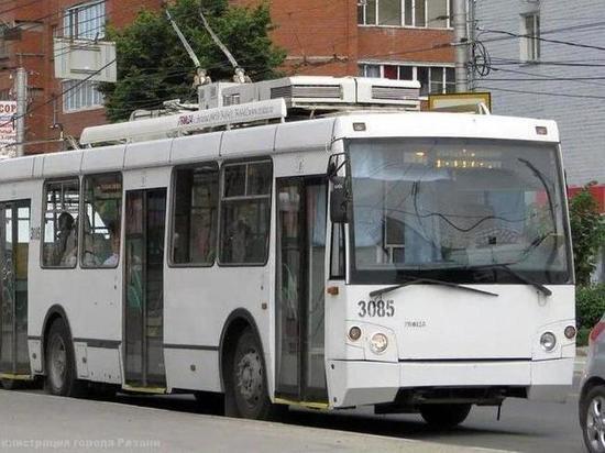 1 мая в Рязани возобновили движение троллейбуса №1