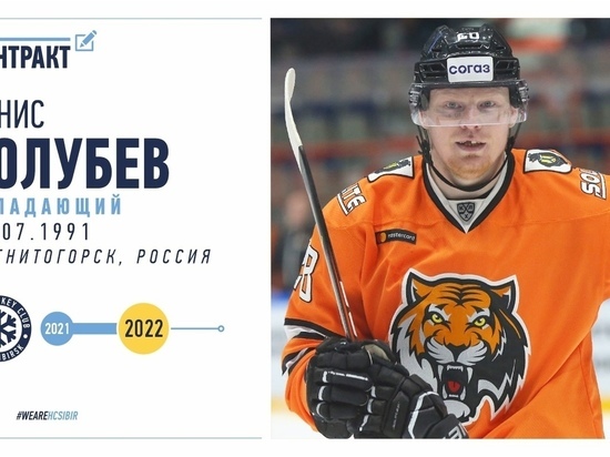  В Новосибирске хоккейный клуб “Сибирь” пополнили сразу 3 новичка