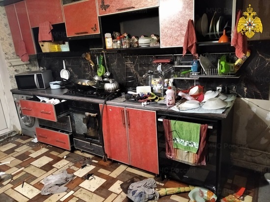 В Калужской области в пасхальную ночь человек пострадал на пожаре