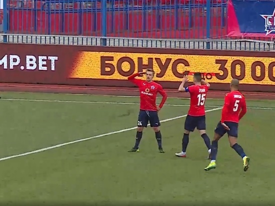«СКА-Хабаровск» в меньшинстве обыграл брянское «Динамо» со счетом 1:0