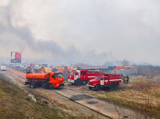 В Курганской области ликвидировано открытое горение на дачах