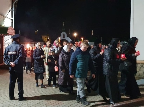 В Ивановской области в пасхальную ночь церкви посетили 14 тысяч человек