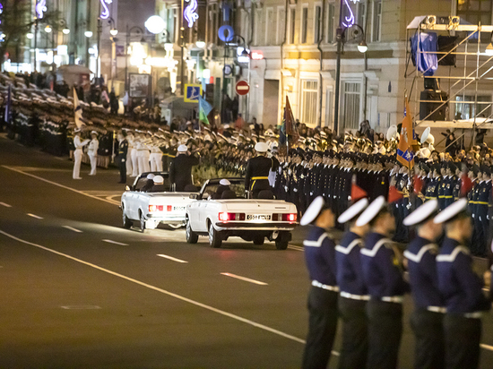 Репетицию Парада Победы проведут утром во вторник во Владивостоке
