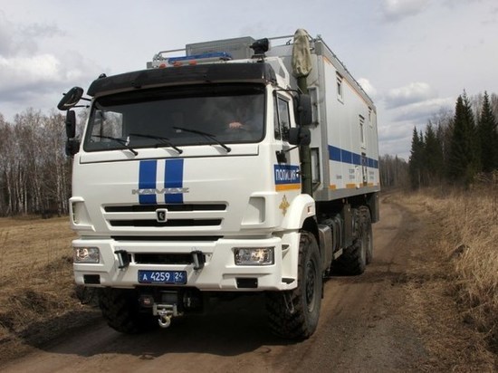 Полицейский автодом на КамАЗе отправился в масштабный рейд по Красноярскому краю