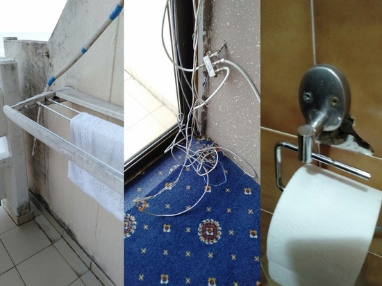 Битая плитка и плесень на стенах: туристка в Сочи пожаловалась на условия отдыха