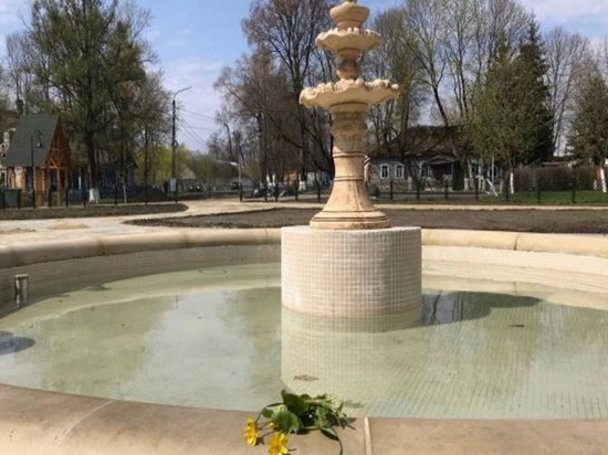 В усадьбе Михаила Романова под Брянском восстановили фонтан