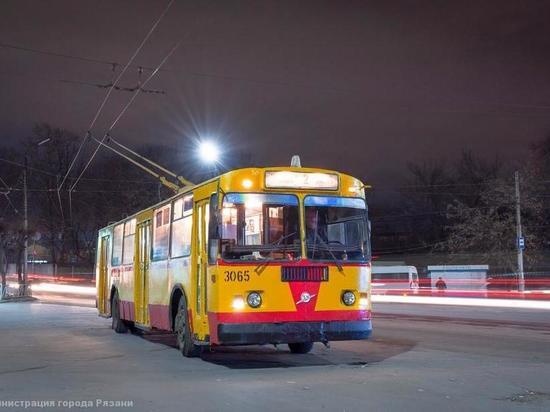 В Рязани изменится маршрут троллейбуса №2