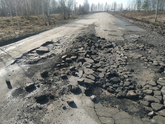 Под Новосибирском жители жалуются на плохое состояние дорог