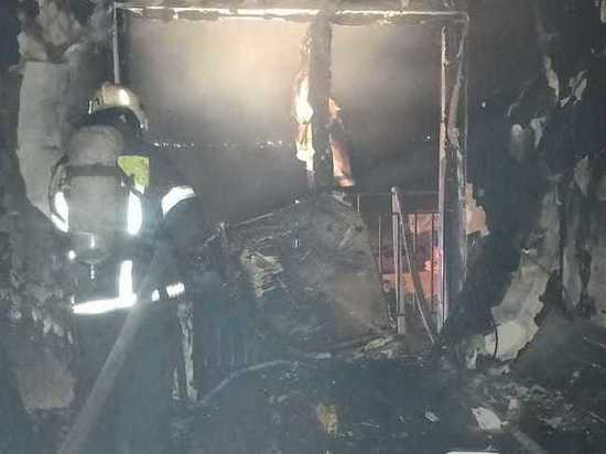На пожаре в Туле 5 мая погиб мужчина