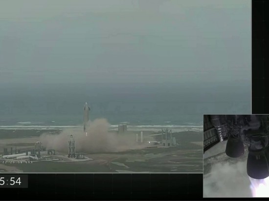 Прототип Starship от SpaceX успешно приземлился после испытаний в Техасе
