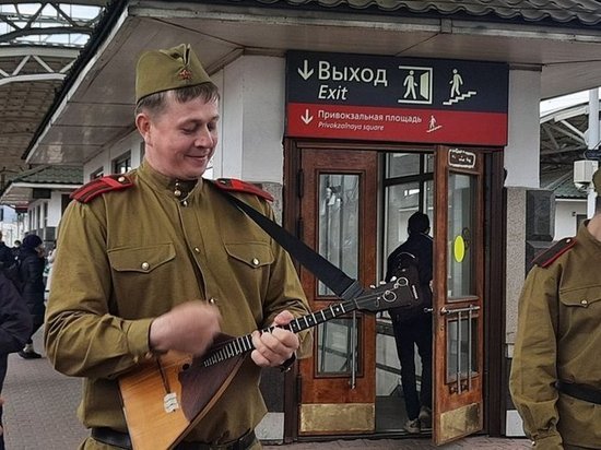 Музыкальная электричка курсирует 6 мая по маршруту Красноярск-Кача