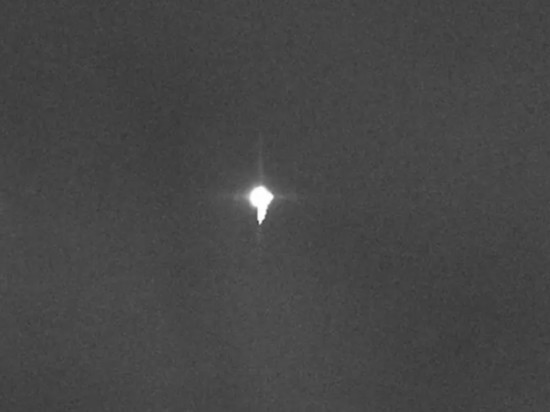 Астрономы запечатлели падающую китайскую ракету в 700 км от Земли