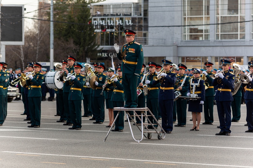 Карта парада 9 мая новосибирск