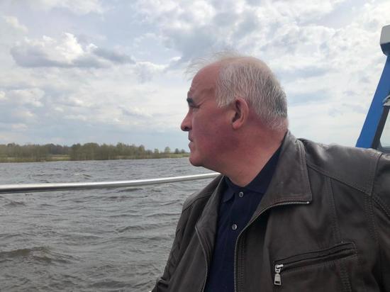Костромской губернатор Сергей Ситников лично осмотрел территории, задетые разливом Волги
