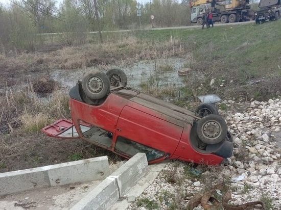 Опубликованы фото с места ДТП в Чучковском районе, где пострадали школьники
