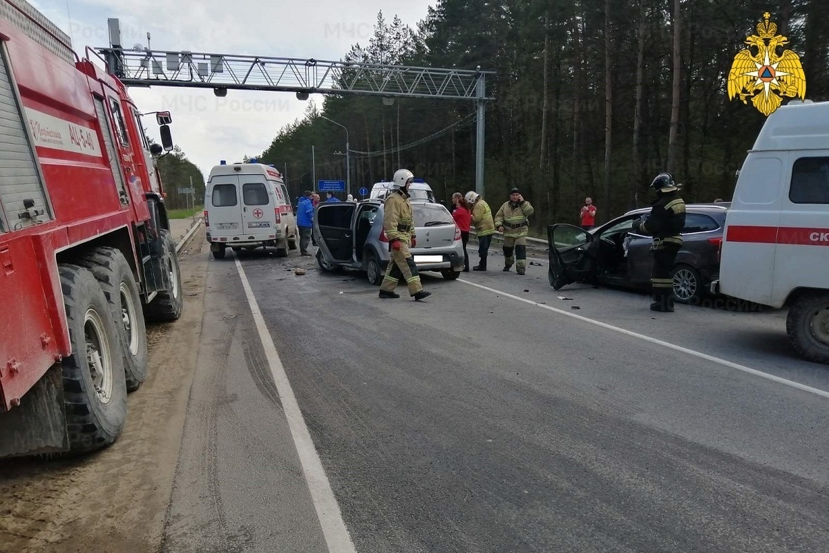 Несколько человек пострадали в массовом ДТП под Калугой - МК Калуга