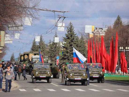 В Кемерове идут последние приготовления к торжественному маршу в честь Дня Победы
