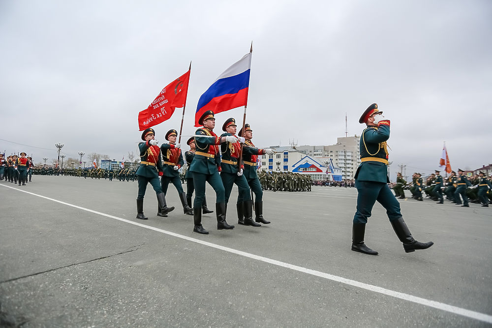 В Южно-Сахалинске состоялся парад Победы