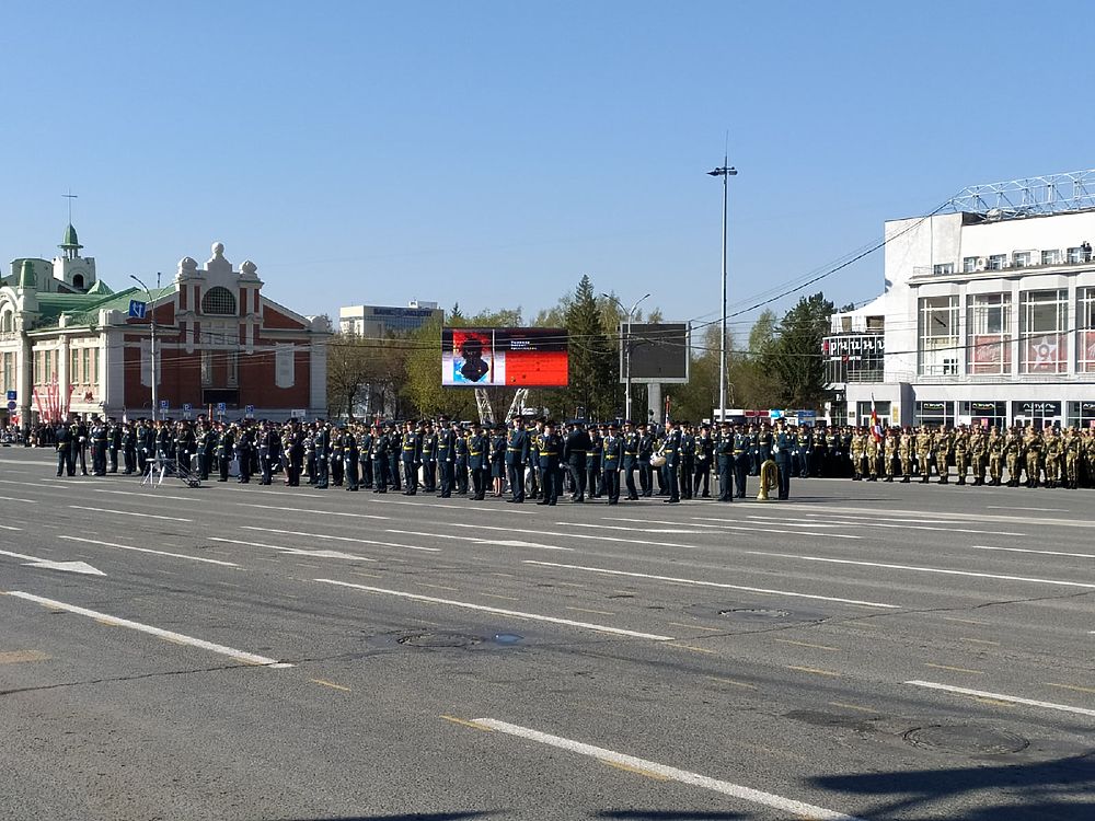 План парада в новосибирске