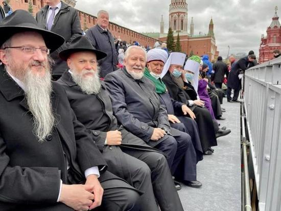 Лидеры еврейской общины приняли участие в Параде Победы
