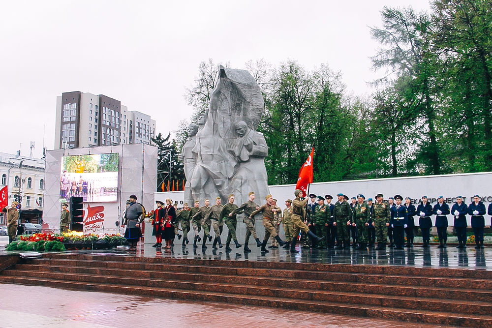 Площадь победы в рязани