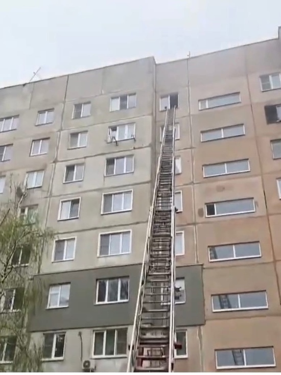 В Тамбове произошёл пожар в квартире многоэтажки