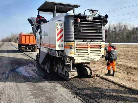 В Ярославской области ремонтируют дорогу Данилов – Пошехонье