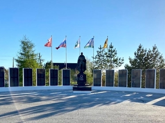 В Частоозерском районе открыли мемориал в память об участниках войны