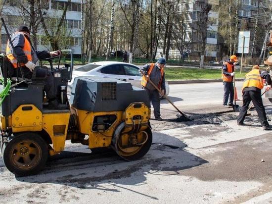 За неделю в Рязани заделали ямы на 16 улицах