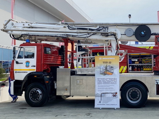 Ивановские машиностроители представили суперкар для пожарных