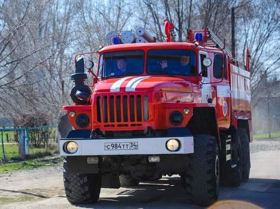 В Волгоградской области при пожаре в частном доме погиб мужчина