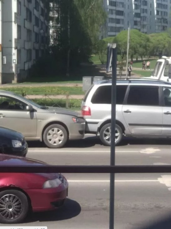 ДТП произошло в центре Пскова 13 мая
