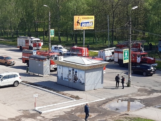 При пожаре в рязанской больнице № 10 эвакуировали около 50 человек