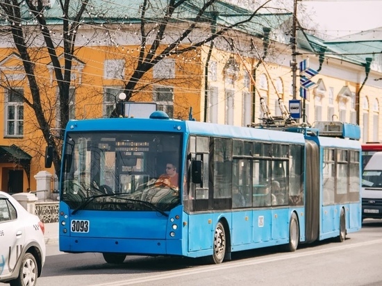 С 15 мая в Рязани четыре троллейбуса приостановят движение на месяц