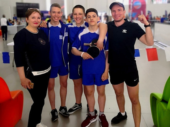 Теннисисты из Уметской школы победили на всероссийских спортивных играх