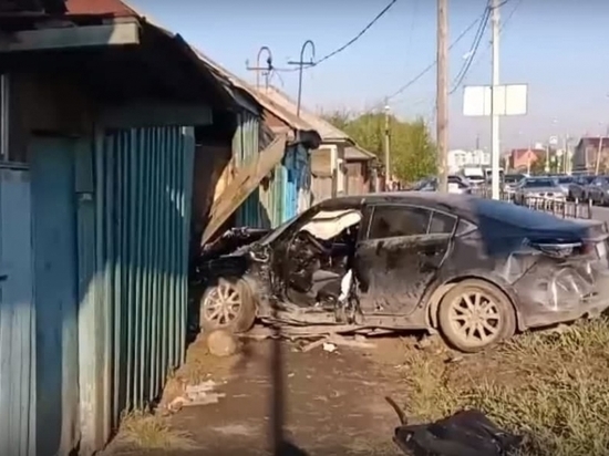В Омске женщина за рулём погибла в аварии с пьяным водителем