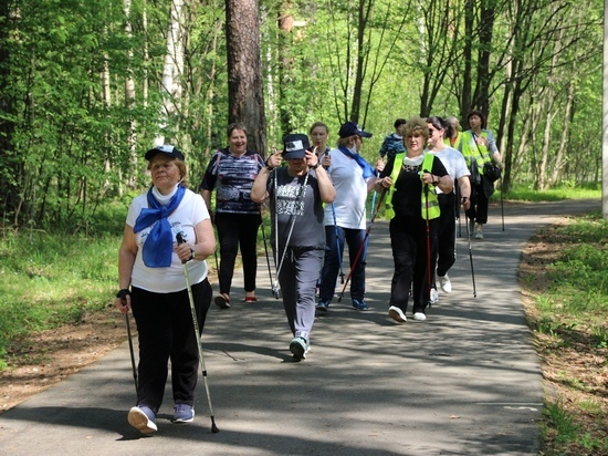 В Ивановской области прошел фестиваль скандинавской ходьбы
