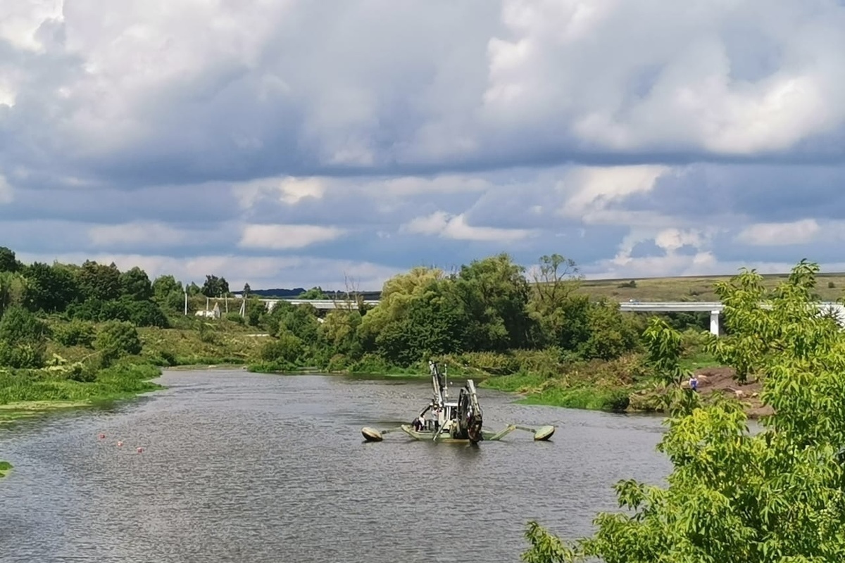Река УПА Одоев в Тульской области