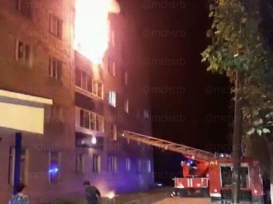 Молодой человек погиб при пожаре в многоэтажке в Башкирии