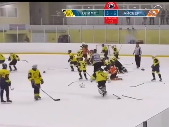 В Саратове хоккейный матч подростков из Горячего Ключа и Самары закончился дракой