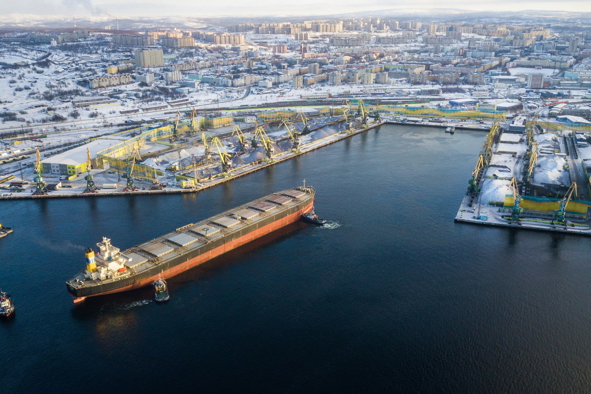 Грузооборот Мурманского морского торгового порта превысил в апреле 1,7 млн ...