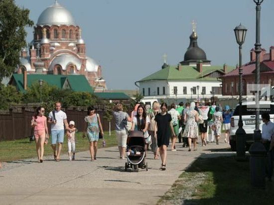 В майские праздники в Свияжске побывало около 87 тыс. туристов