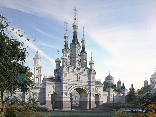 В Дивеевском монастыре заложили новые ворота