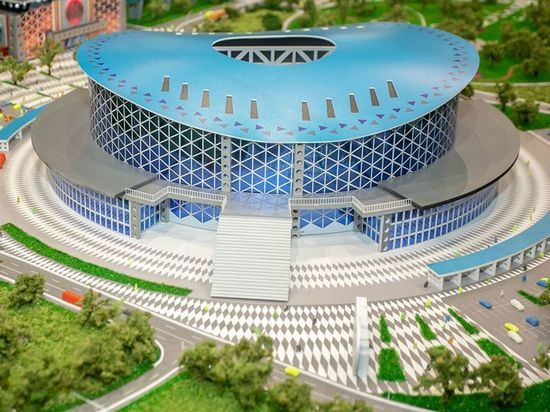 Новая ледовая арена откроется в Новосибирске в срок