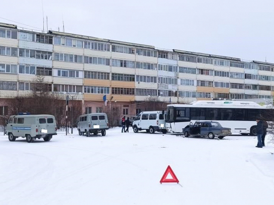 В Якутии из-за ДТП пассажир получил перелом носа
