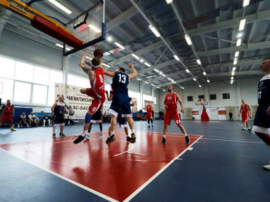 Мужская сборная Кольского района выиграла чемпионата Мурманской области по баскетболу