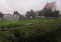 Во вторник, 18 мая, начали поиск подрядчика для благоустройства Театральной площади в центре Омска