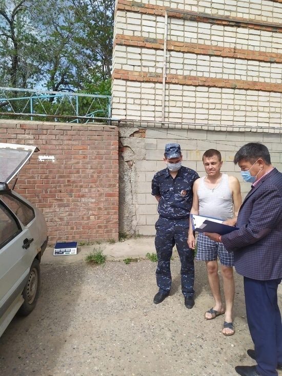 В калмыцком поселке пресекли несанкционированную торговлю
