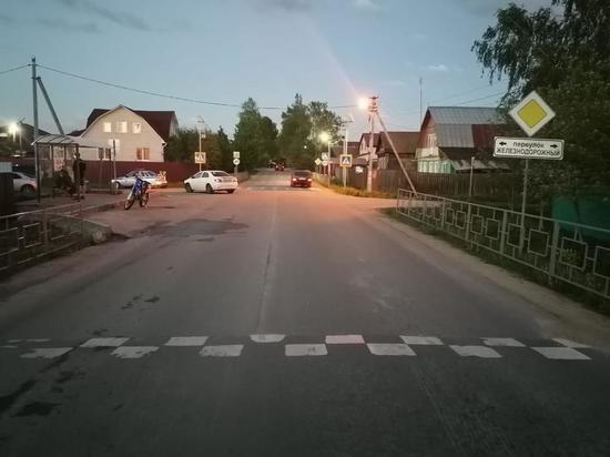 В Тверской области легковушка сбила мотоцикл