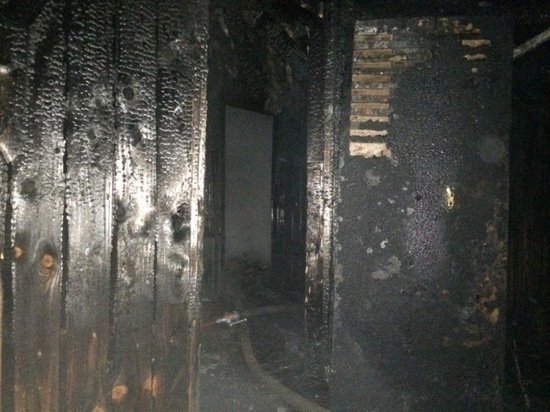 В Смоленской области в пожаре пострадал мужчина